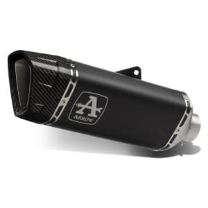 Sistem complet de evacuare ARROW PISTA Aprilia RS457 negru