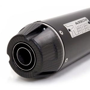 Tobă finală complet ARROW REBEL pentru Kawasaki Vulcan S650 2014-2016, Oțel inoxidabil