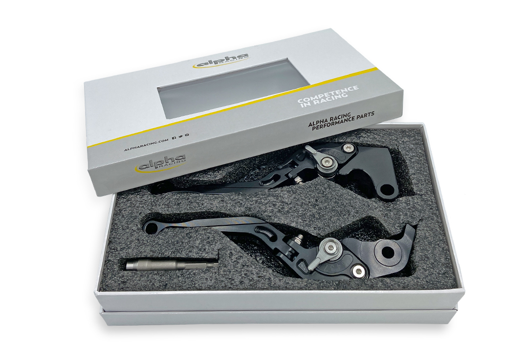 Set manete EVO negru Suzuki GSX-R 1000 2005- GSX-R 600 2006- GSX-R 750 2006-