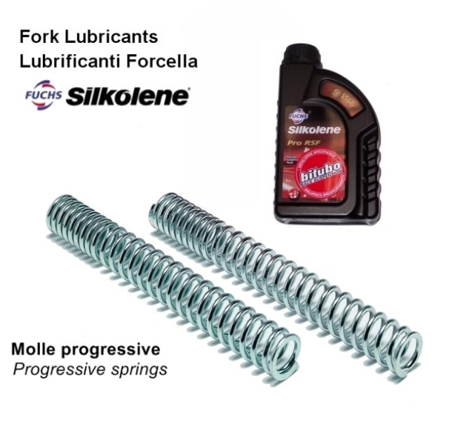 BITUBO Arcuri Furcă + Ulei Honda Silver Wing FJS600 / SW-T400 – Suspensie Progresivă