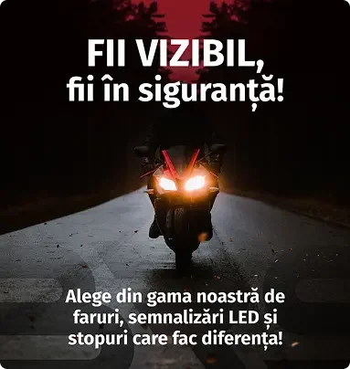 motocicleta lumini noapte led