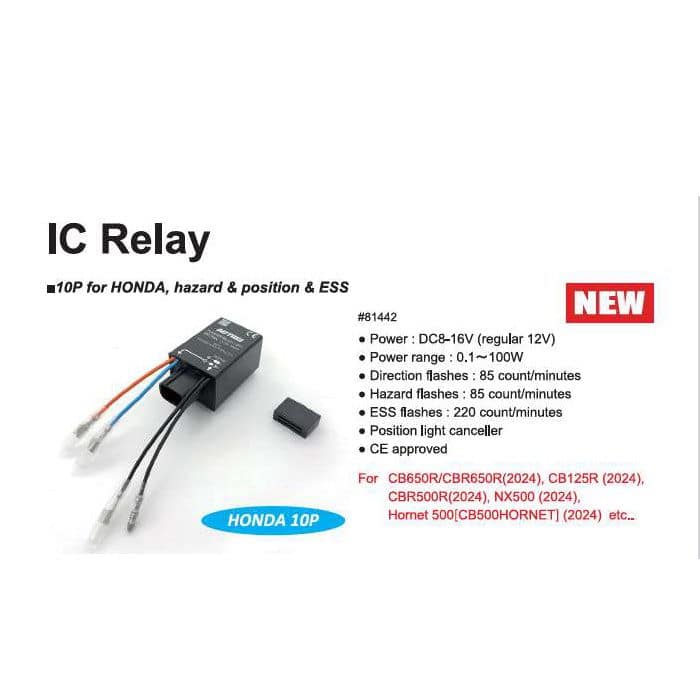 Releu semnalizare LED Honda 10 pini
