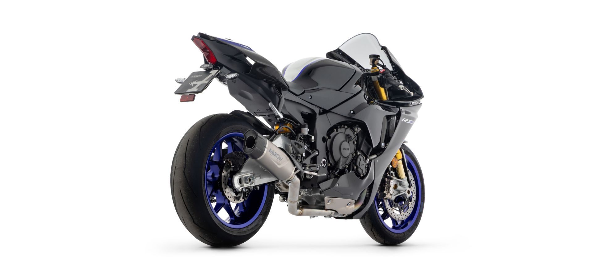 Sistem evacuare ARROW COMPETITION pentru Yamaha R1 2025 – Titan & Indy Race Evo