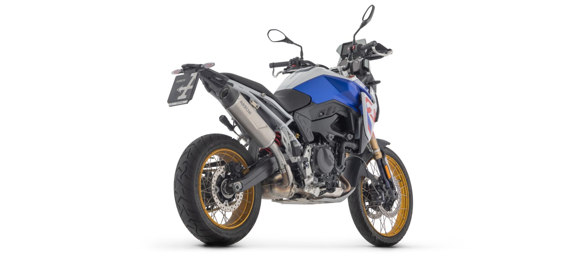 Tobă ARROW INDY RACE EVO Titan BMW F900GS / F800GS 2024, Capăt Carbon