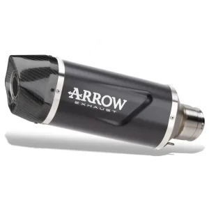 Toba finală ARROW INDY RACE EVO DARK Aluminiu negru Honda CBR500R 2024