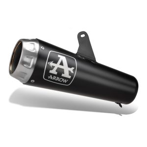 Toba finală ARROW PRO RACE DARK NiChrome negru pentru Honda CBR500R 2024
