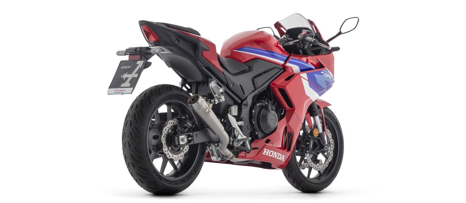 Toba finală ARROW PRO RACE Slip-On NiChrome pentru Honda CBR 500R 2024