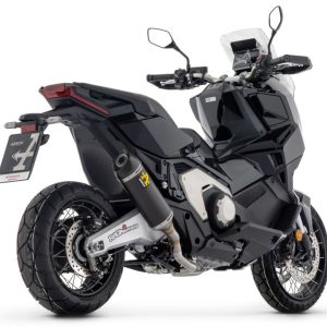 Tobă sport ARROW RACE-TECH DARK negru Honda X-ADV 750 2025 – Versiune lungă, omologată