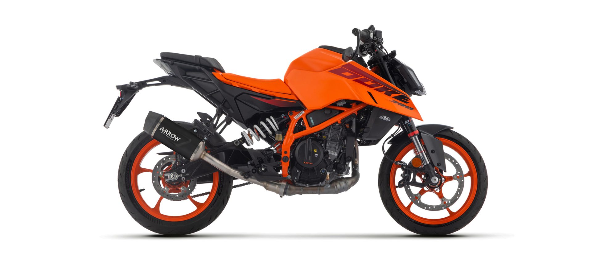 Tobă finală ARROW INDY RACE DARK pentru KTM 125 Duke și KTM 390 Duke 2021- (Copy)