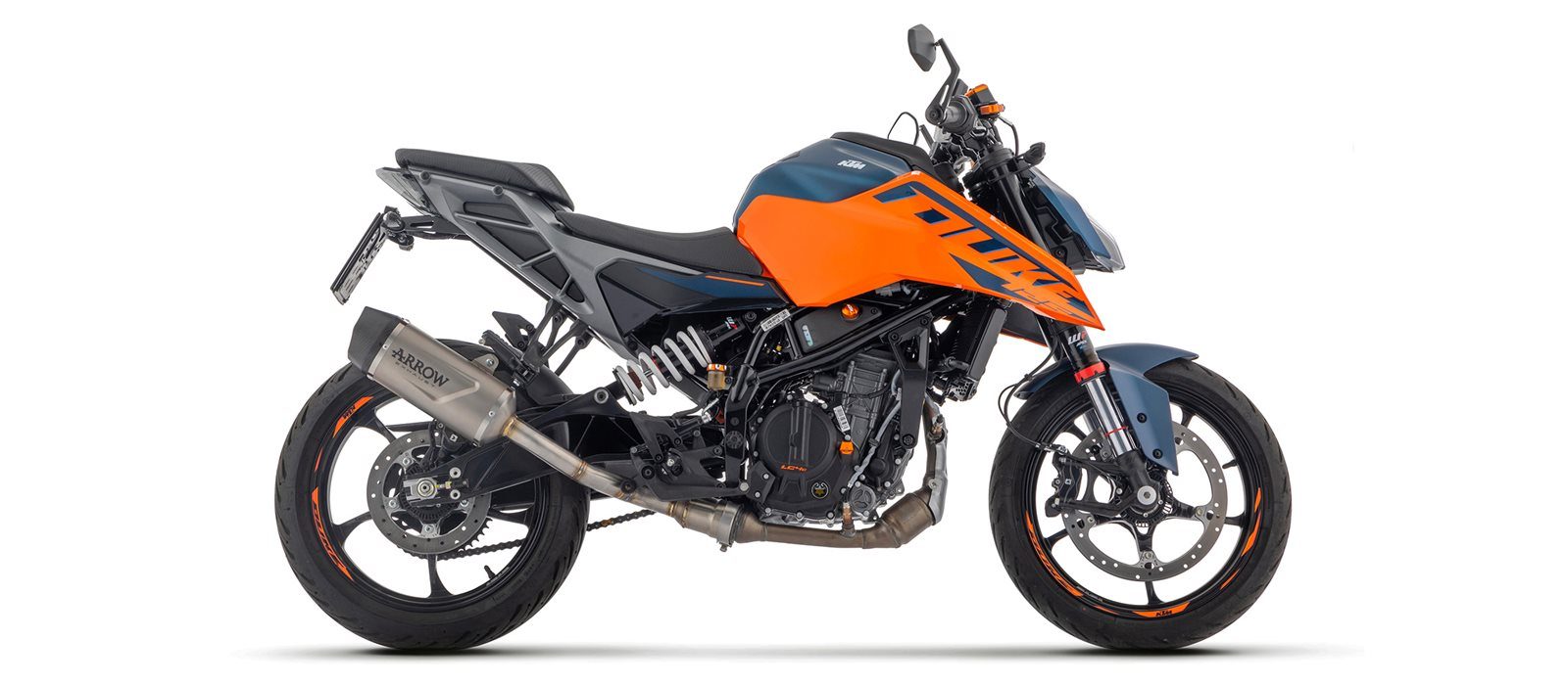 Toba finală ARROW Indy Race EVO Dark – KTM Duke 125 / 390 2024- (Copy)