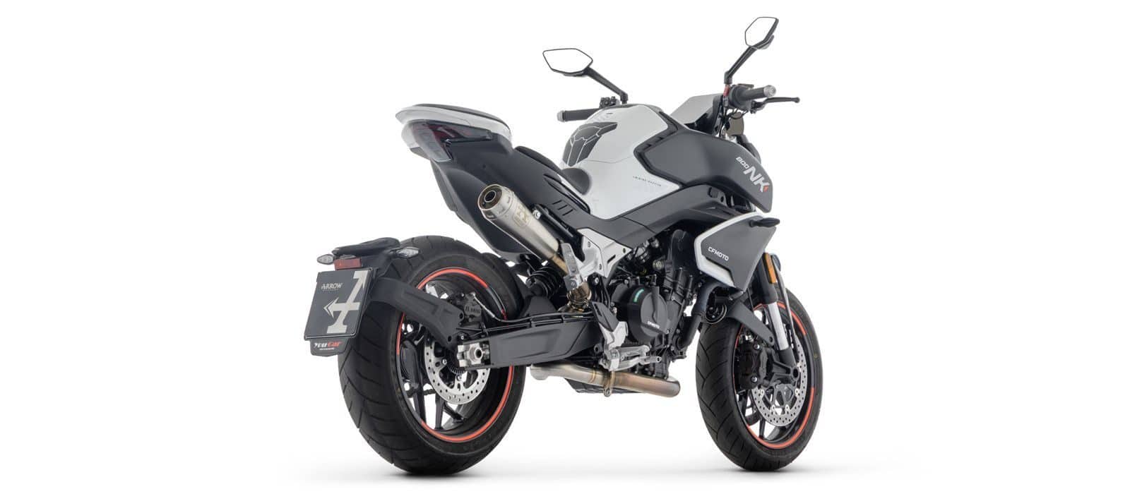 Toba finală ARROW Pro Race Slip-On pentru CF Moto 800NK 2024-