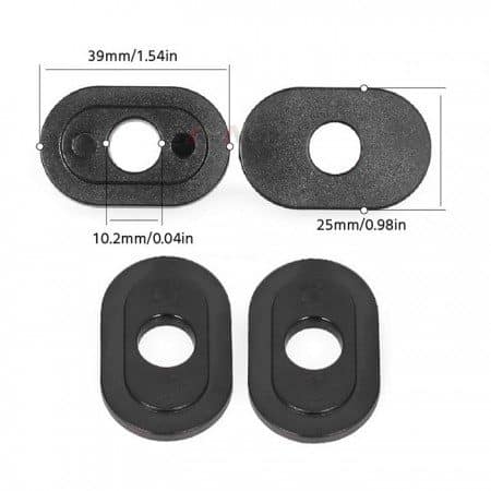 Distanțiere Indy – Adaptor Semnalizare Kawasaki M10 (Copy)