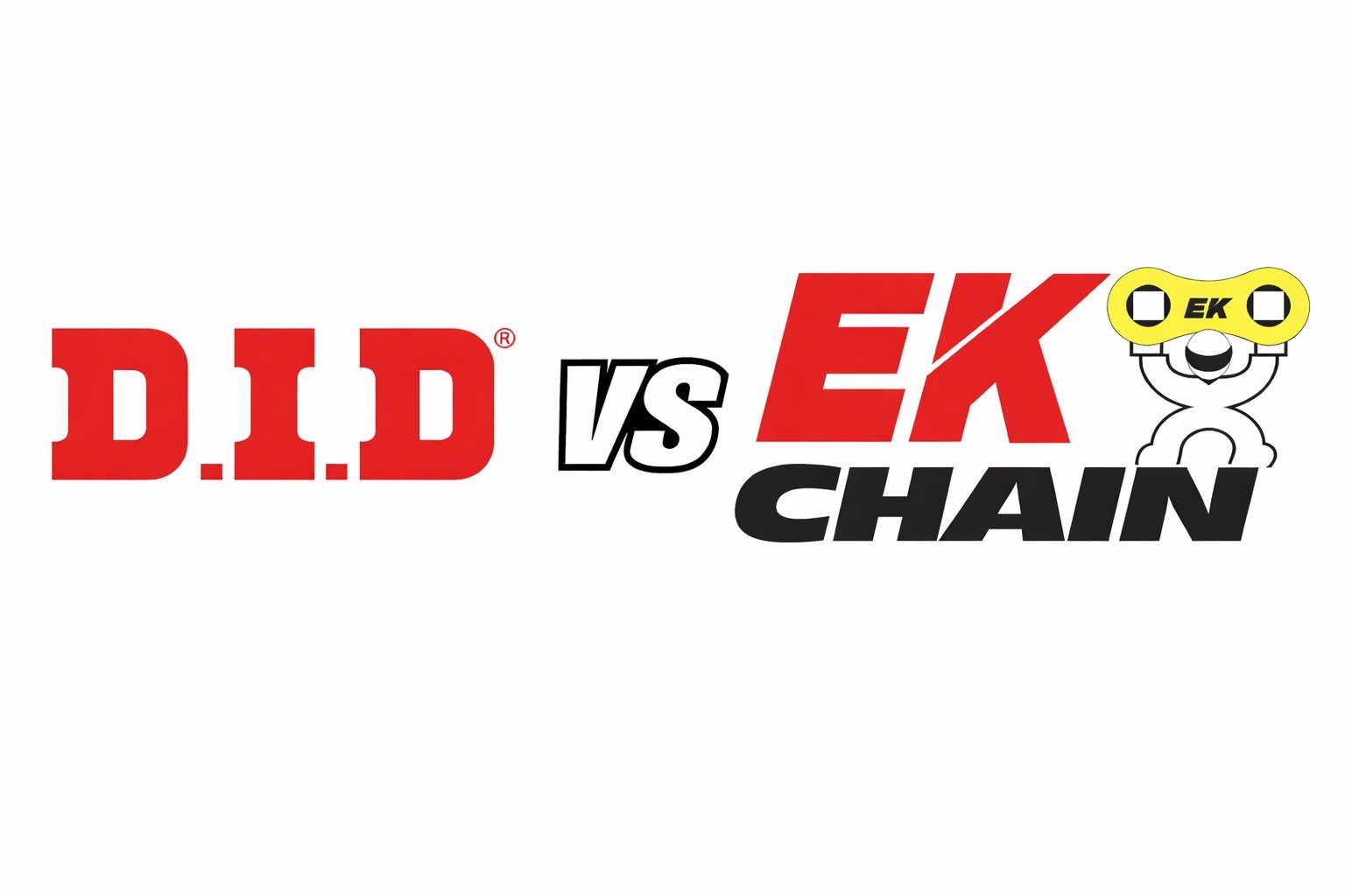 DID vs EK Chain: comparație Street, Sport, Enduro/MX